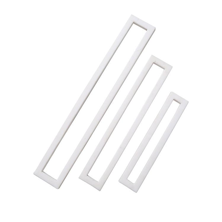 PTFE Gasket Packed Gasket White Transparent Interface Gasket Rectangular Gasket